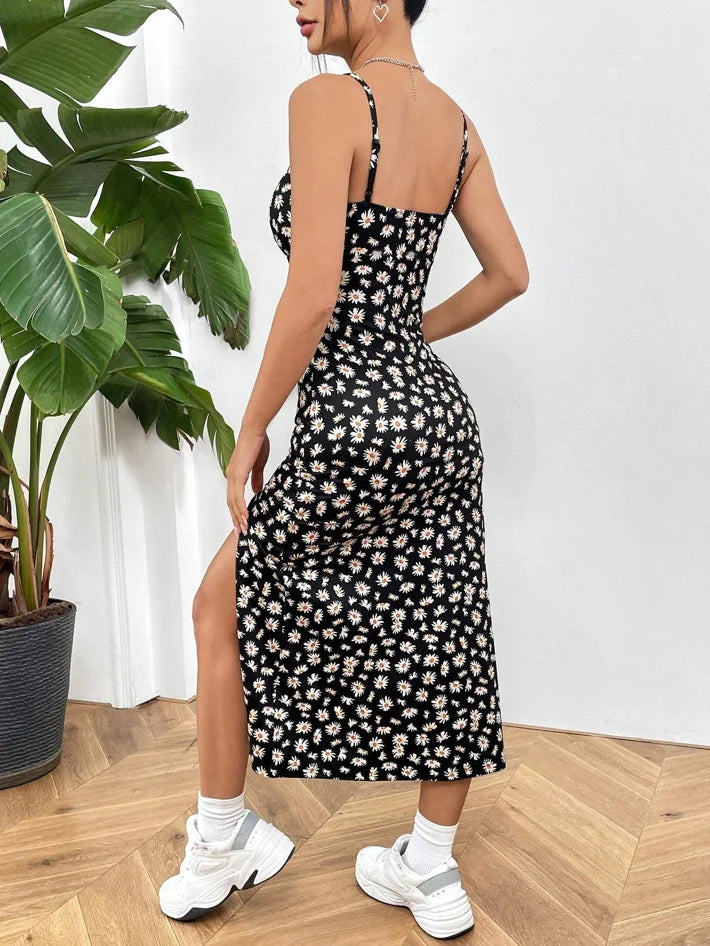 Strapless Wrap Maxi Dress